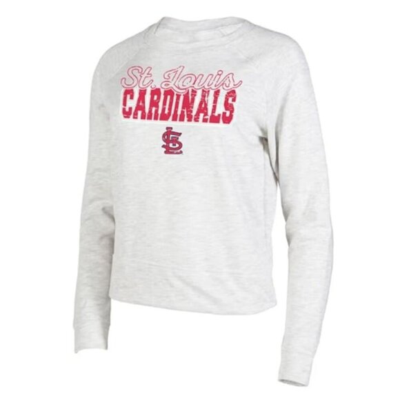 MLB Tops - St. Louis Cardinals MLB Baseball Graphic Sweatshirt Pullover Crewneck Large‎